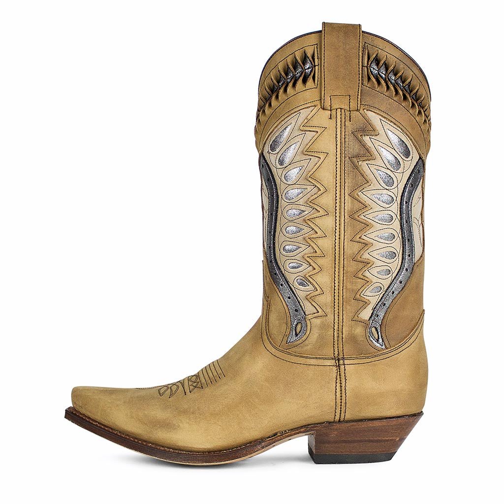 sendra-boots-12860-cuervo-floter-tang-lavado-western-boot-canela image 1