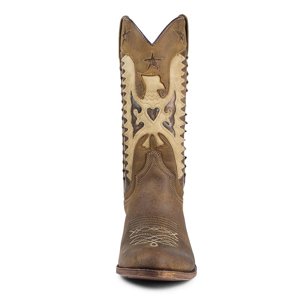 sendra-boots-14144-debora-floter-tang-engrasado-cowboystiefel-braun image 3