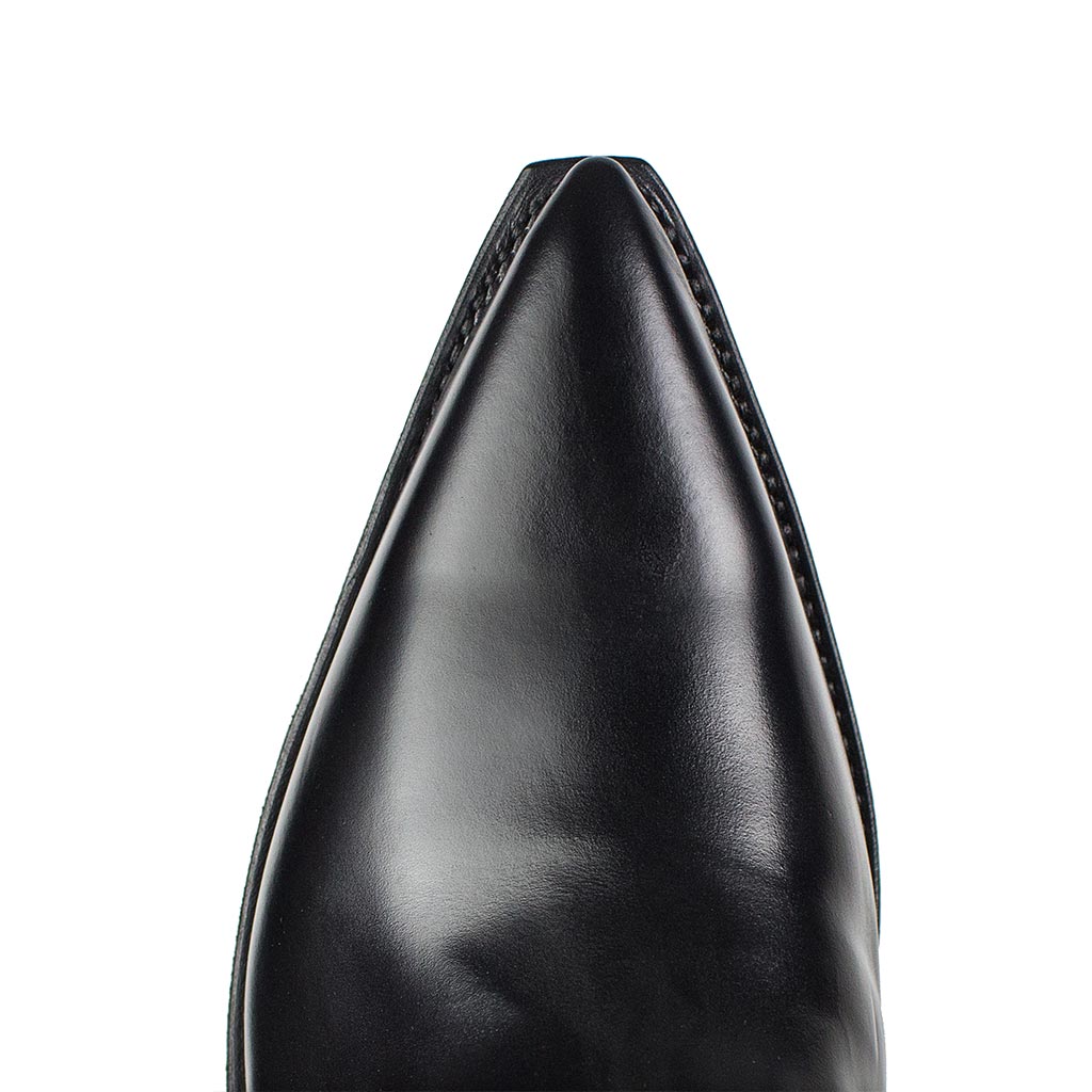 sendra-boots-4133-cuervo-antic-negro-halbschuh-schwarz image 5