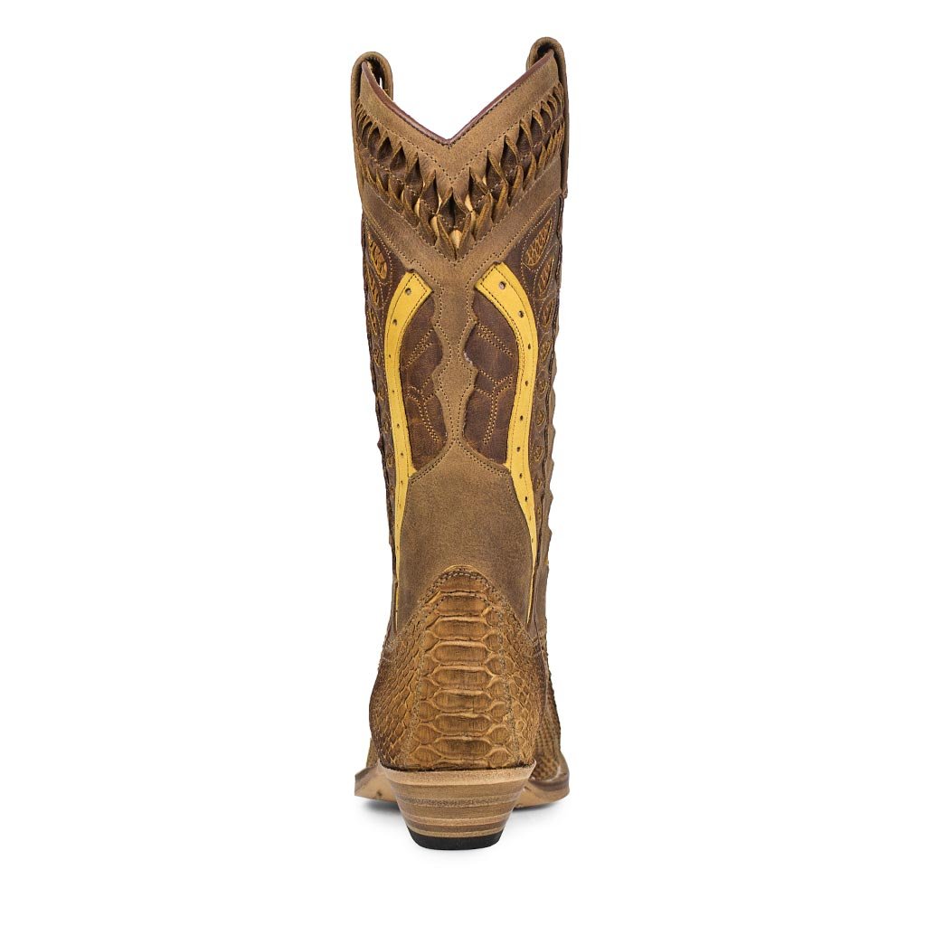 sendra-boots-3588p-pico-piton-nobuk-oro-exotic-cowboy-stiefel image 4