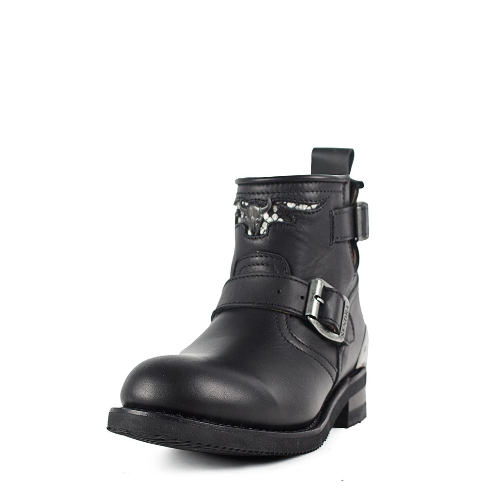 sendra-boots-s0103-12620-carol-negro-damen-biker-boots image 2
