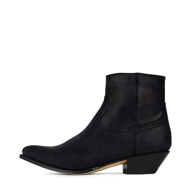 sendra-boots-13659-kansas-waxy-commander-negro-biker-stiefel image 1