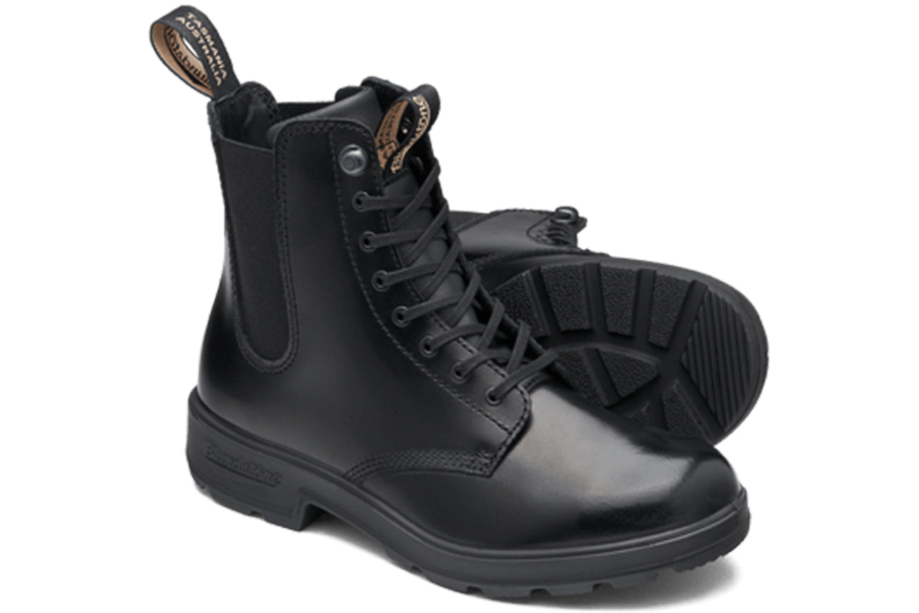 blundstone-2219-damen-lace-up-high-top-boot-black-brush image 2