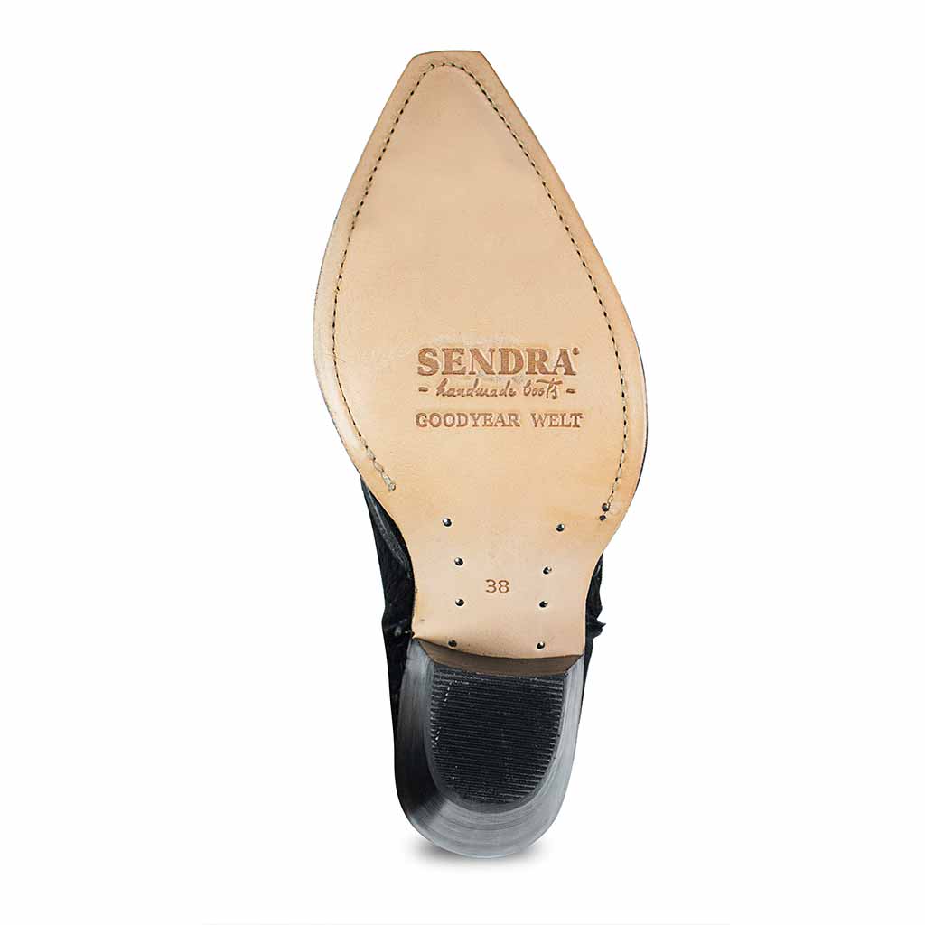 sendra-boots-17448sd1-lula-flora-negro-pelo-acid-negro image 5