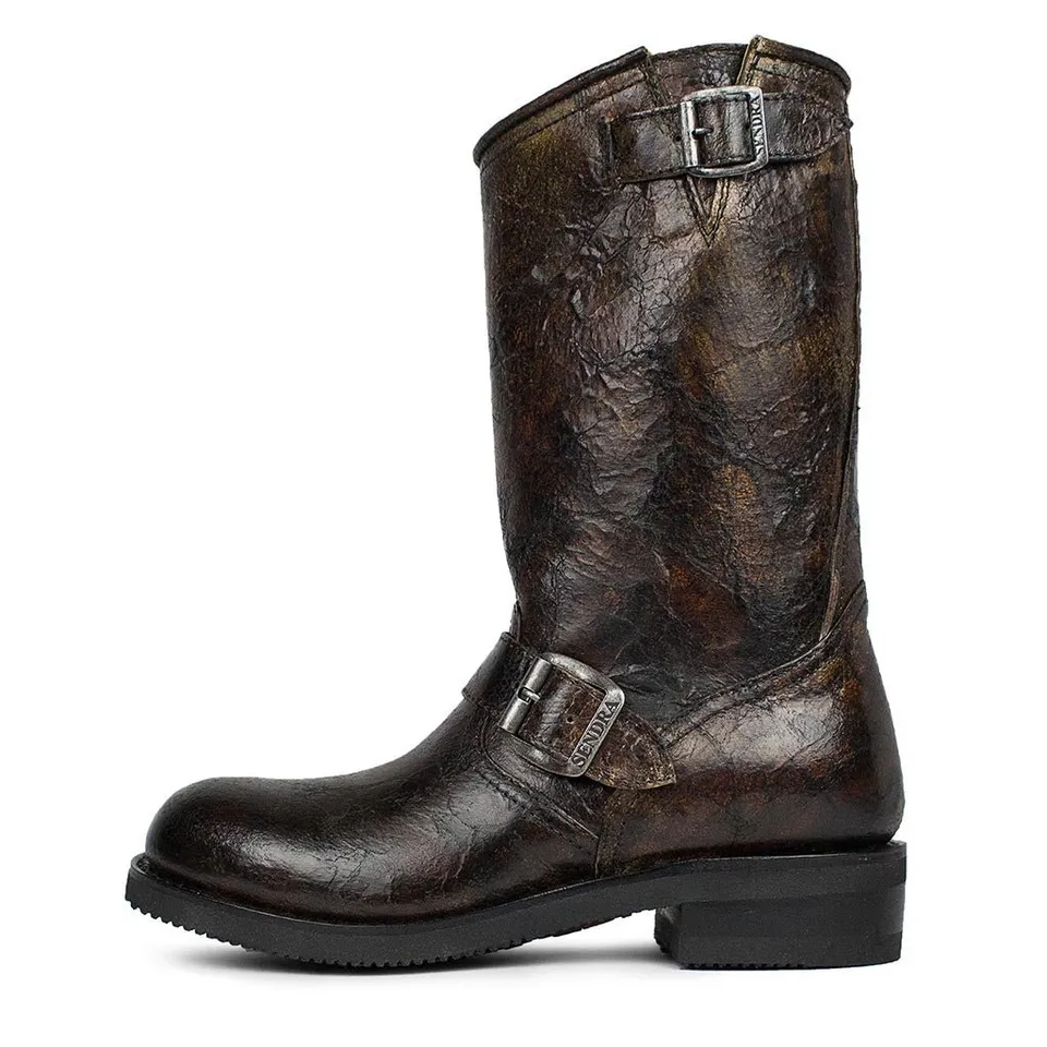 sendra-boots-2944-carol-barbados-quercia-biker-stiefel-braun-vintage image 1
