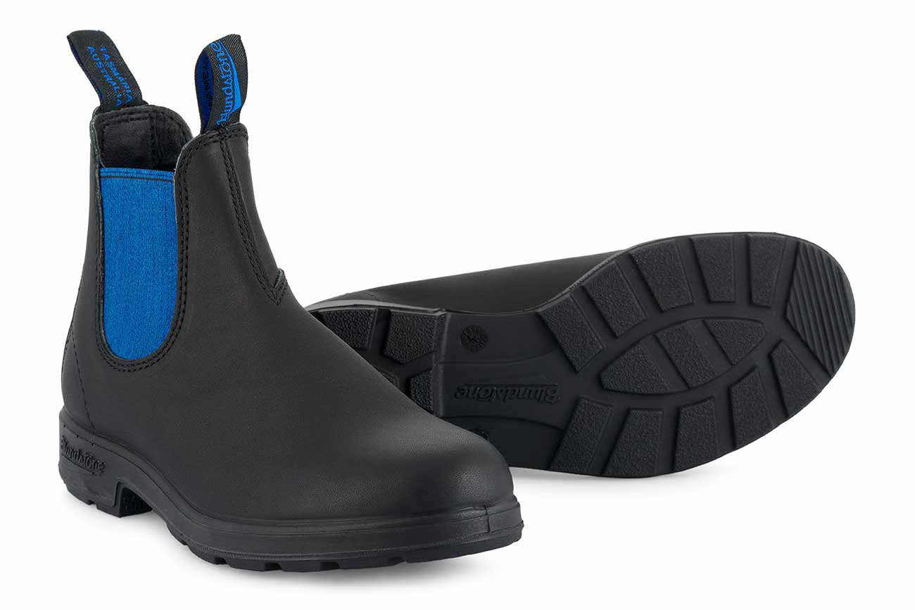blundstone-515-classic-chelsea-boot-black-mit-blauem-elastic image 4