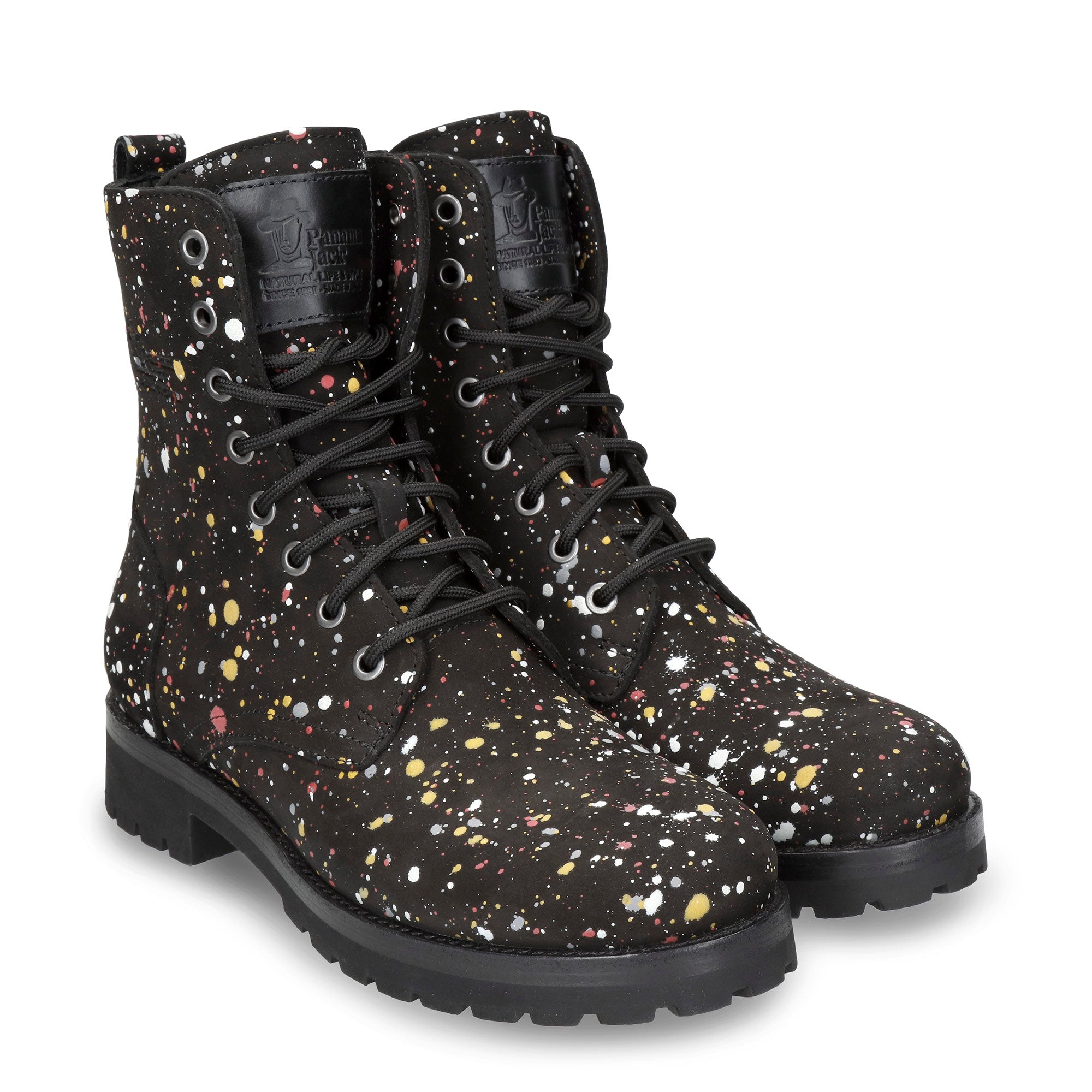 panama-jack-frisia-ink-b1-damenstiefel-nubuk-schwarz-waterproof image 2