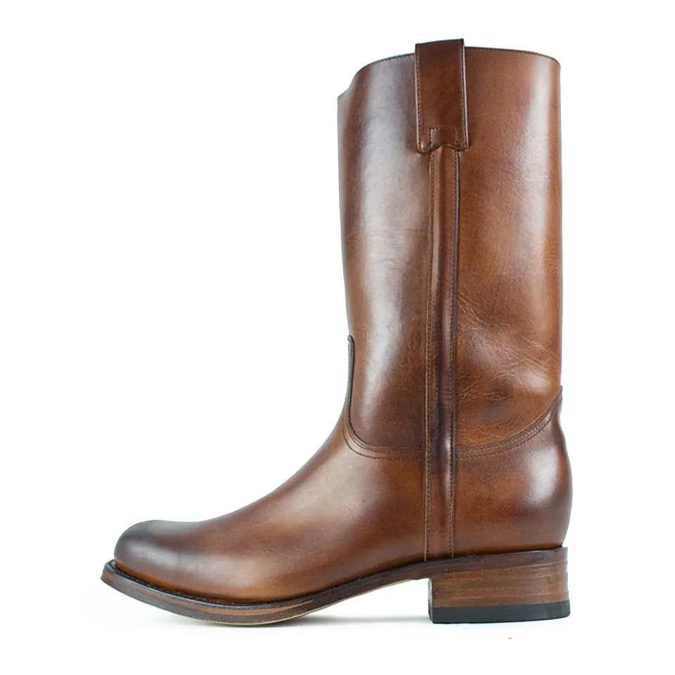 sendra-boots-s0109-3165-marron-leder-stiefel-unisex image 1