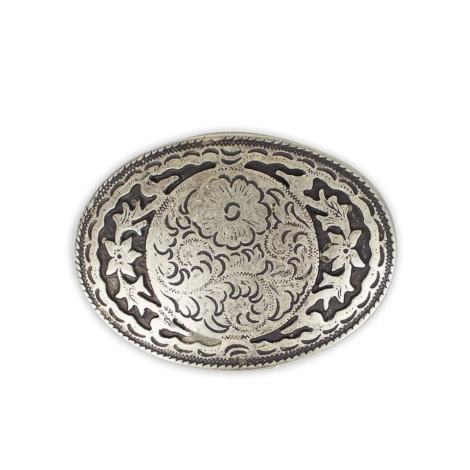 sendra-eli-20546-40-g-rtelschnalle-silber-matt-blumen-d5 image 1