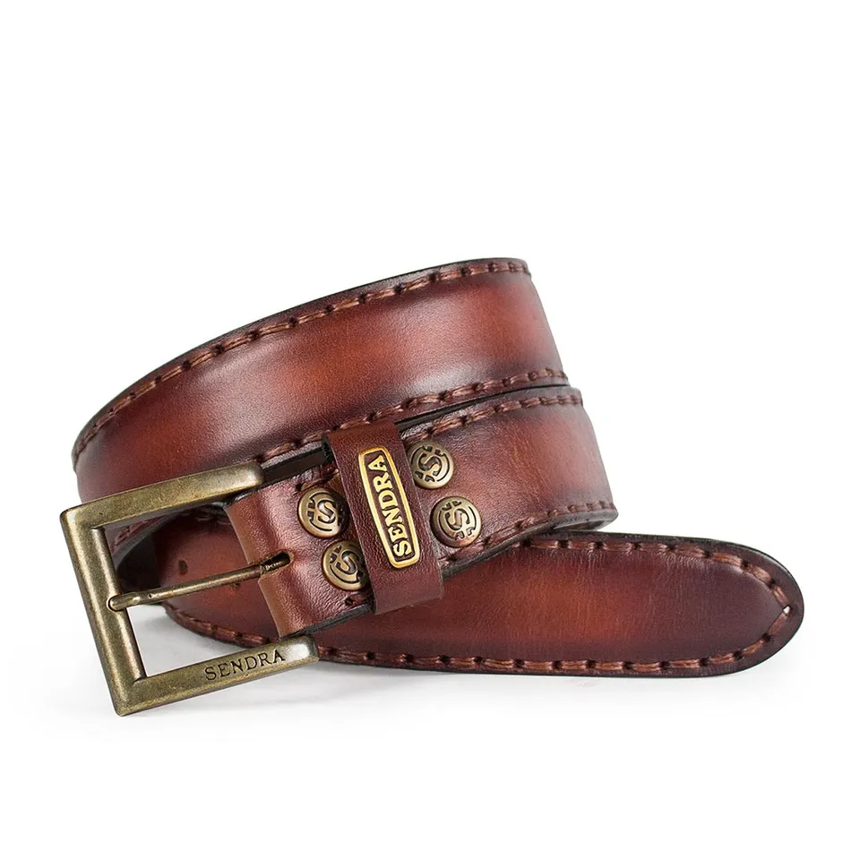 sendra-boots-8563-memphis-g-rtel-cuero-braun-4cm image 1