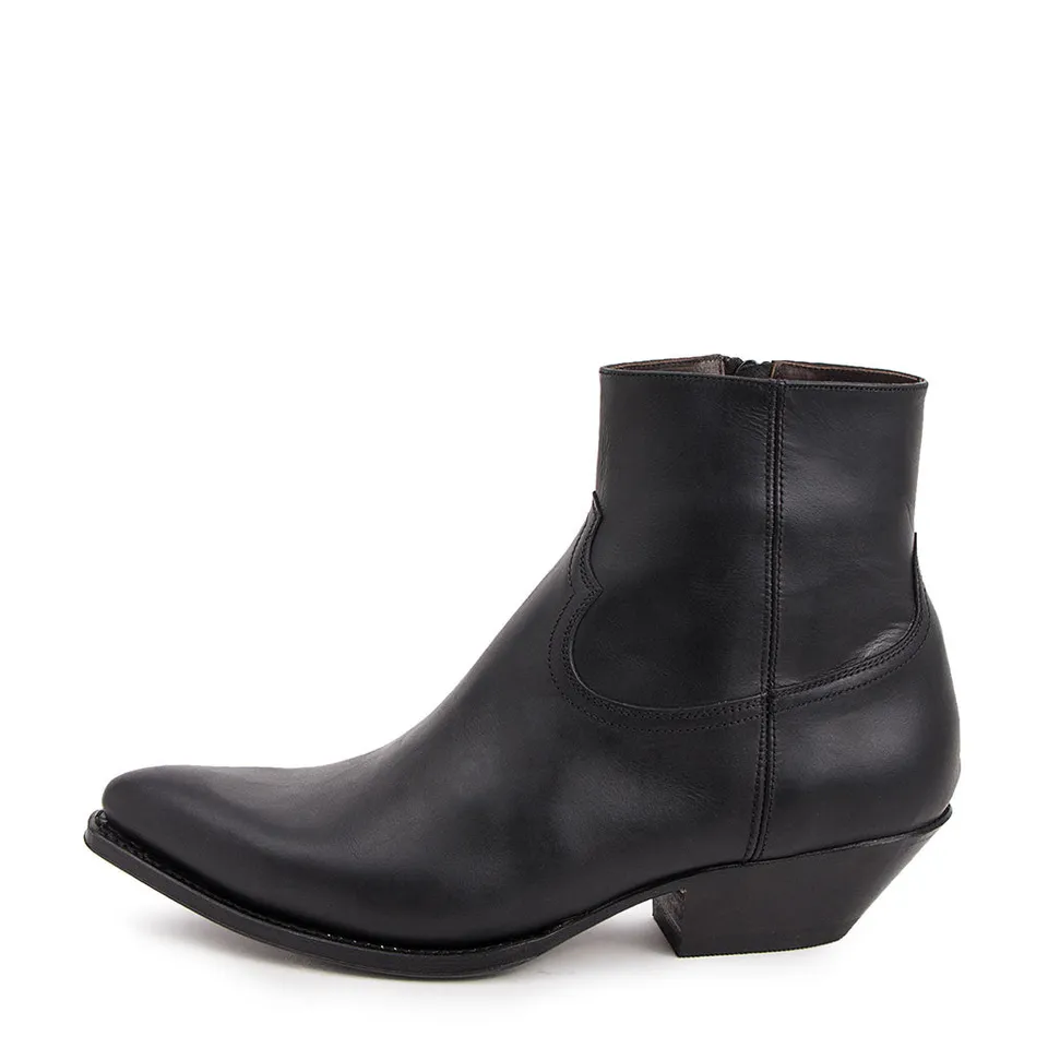 sendra-boots-13659-kansas-ciclon-negro-mate-stiefelette-schwarz image 1