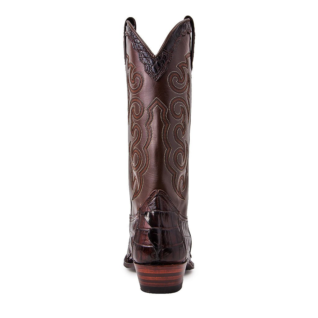 sendra-boots-10004-cuervo-cola-cresta-marron-cowboystiefel-rind-kaiman image 3