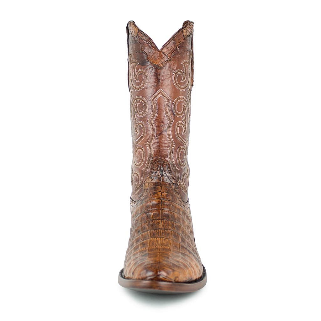 sendra-boots-rodeo-caiman-belly-cognac-exotic-boots image 3