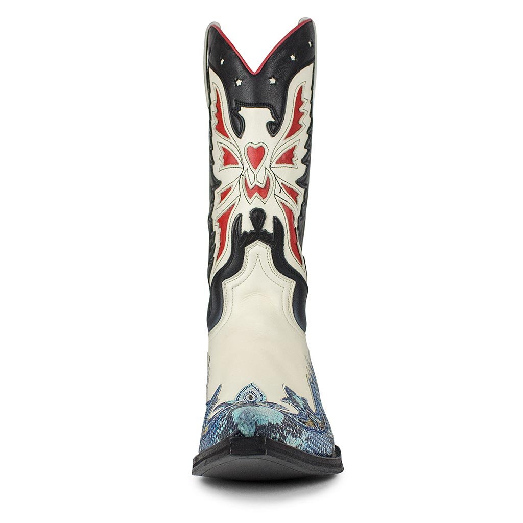 sendra-boots-17607p-cuervo-westernstiefel-salvaje-avorio-negro image 3