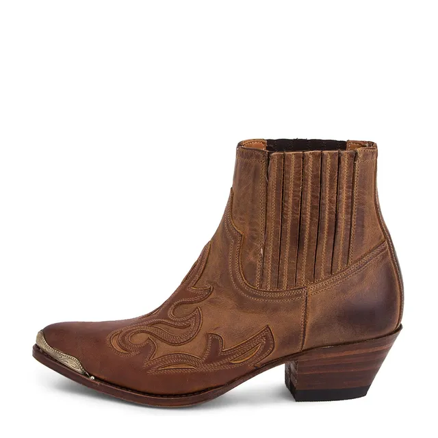sendra-boots-13924-lia-western-bot-n-halbstiefel-braun image 1