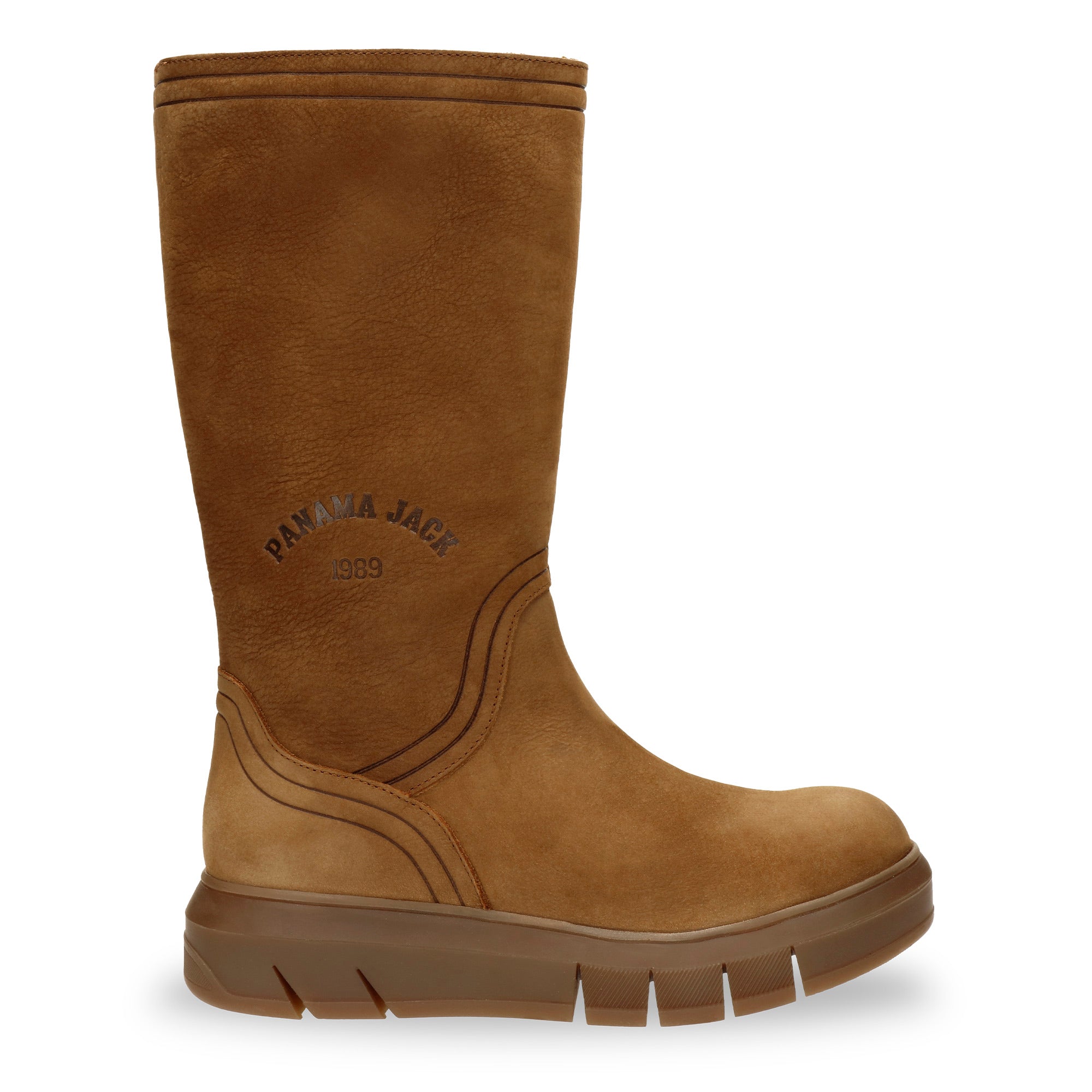 panama-jack-neck-b1-damenstiefel-nobuck-cuero-cognac image 1