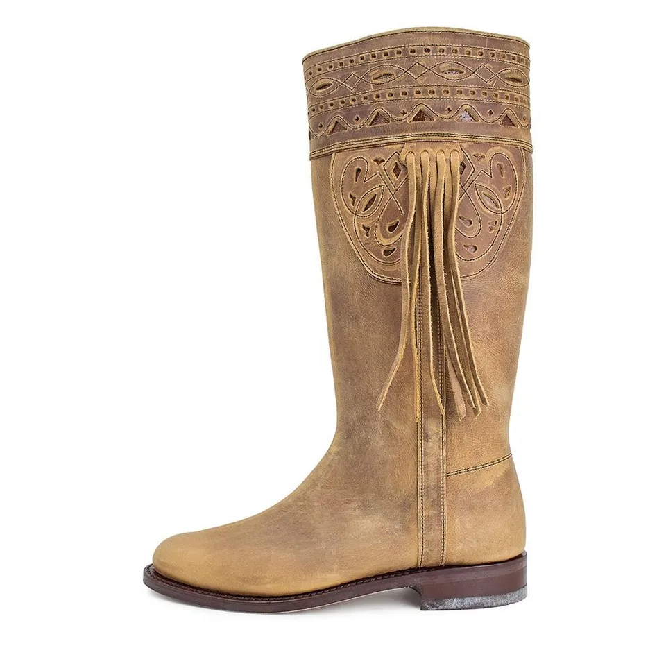 sendra-boots-241-90-old-crazy-camel-damen-westernstiefel-braun image 1