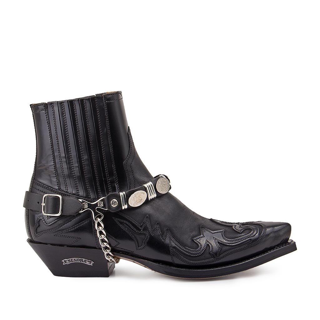 sendra-boots-arn-s-54-black-plata-verstellbarer-westernstiefel-arn-s-aus-leder-m image 2