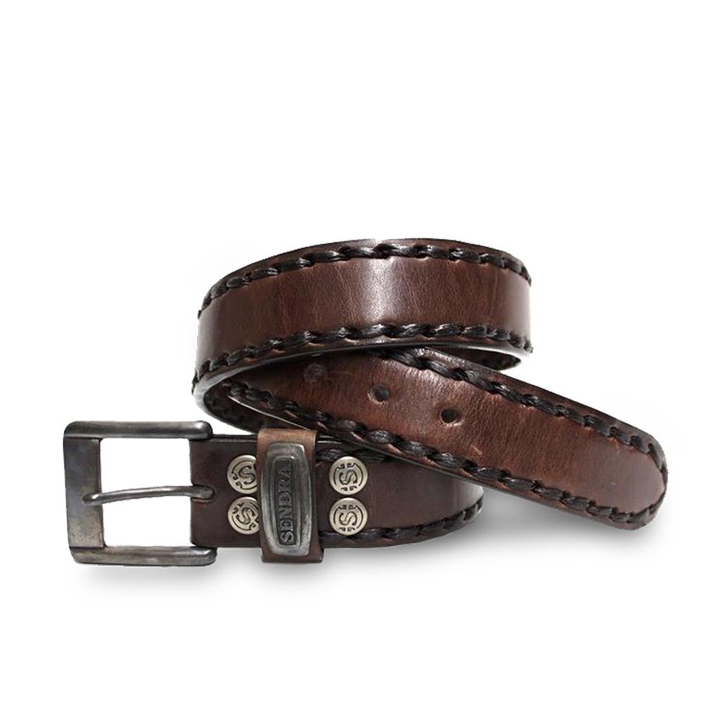sendra-7580-lederg-rtel-braun-4-cm-wechsel-schnalle image 1
