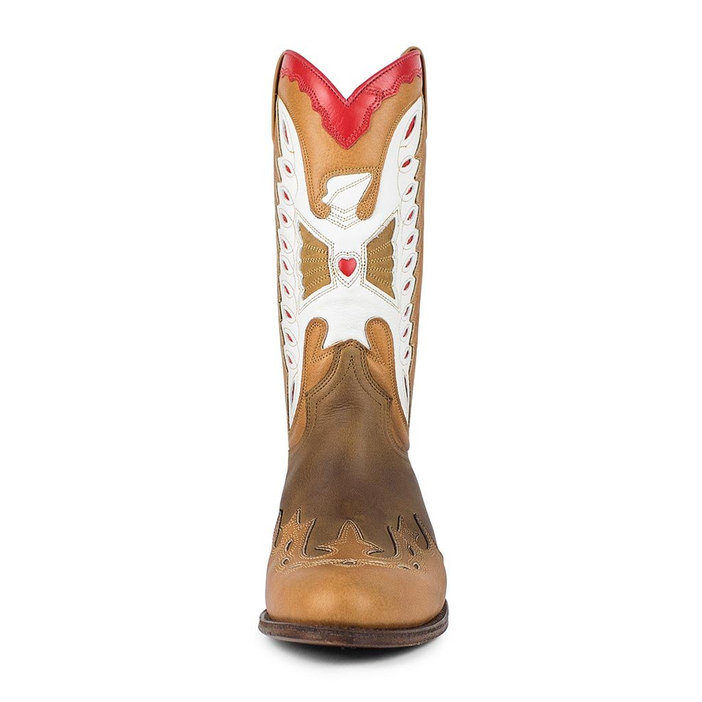 sendra-boots-17294-debora-nl-flota-tang-damen-cowboystiefel-miele image 3