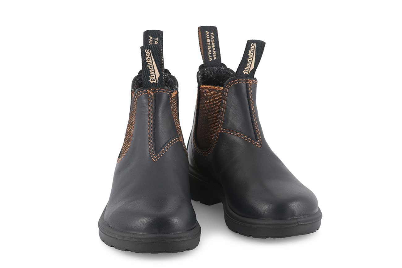 blundstone-1992-black-bronze-glitter-kinder-chelsea-boot image 2