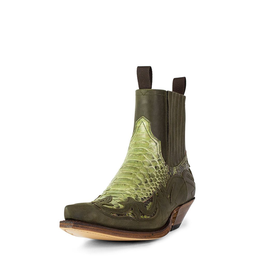 sendra-boots-4660p-cuervo-exotik-stiefel-piton-kaki image 2