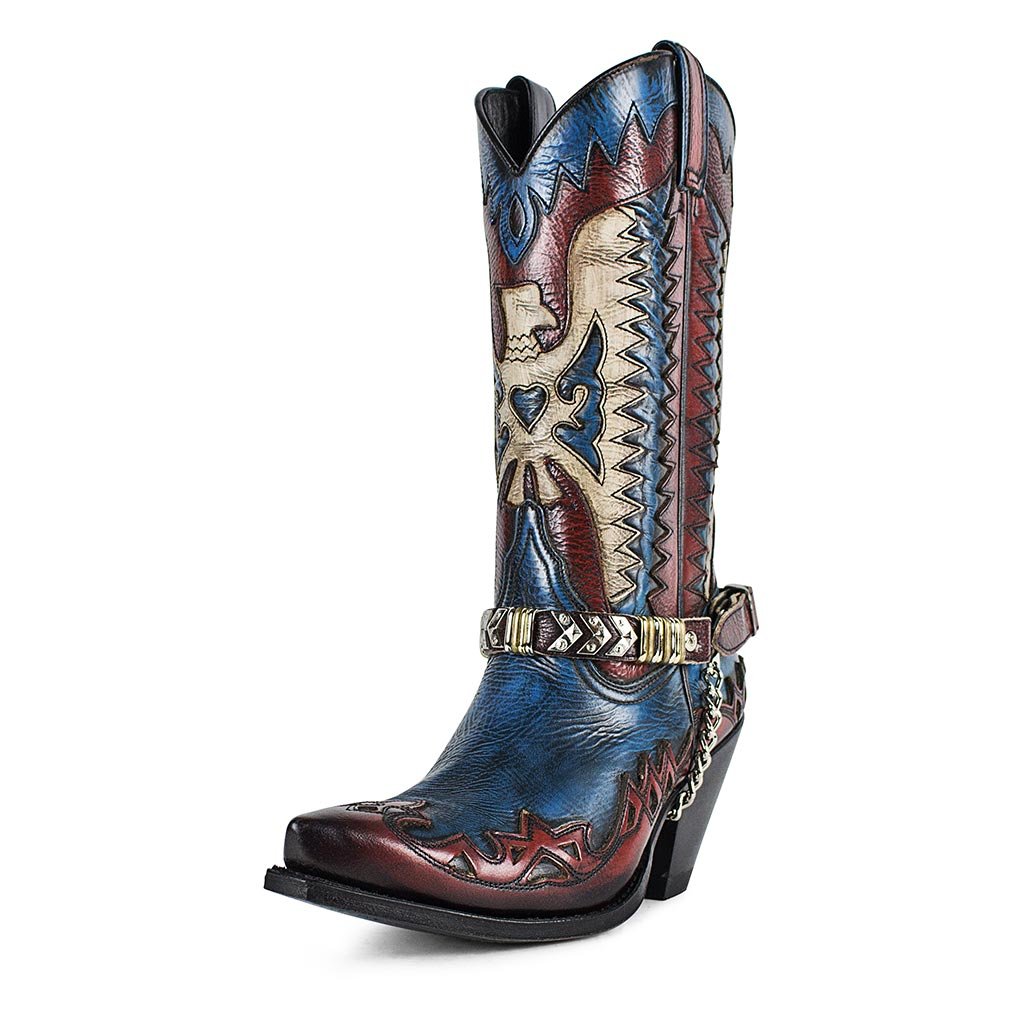sendra-boots-3840-gorca-rojo-azul-cowboy-stiefel image 2
