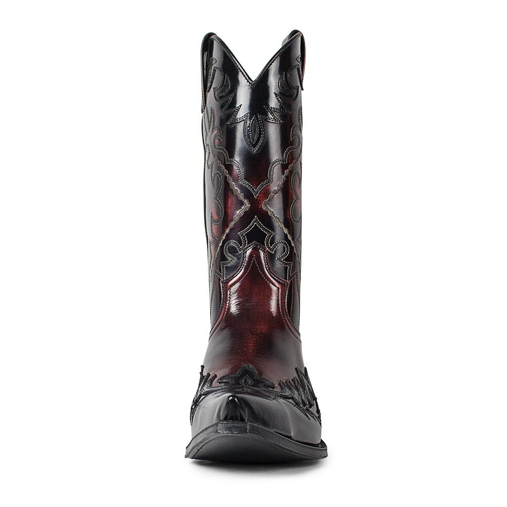 sendra-boots-9669-cuervo-flora-cowboy-stiefel-rot-herren image 3