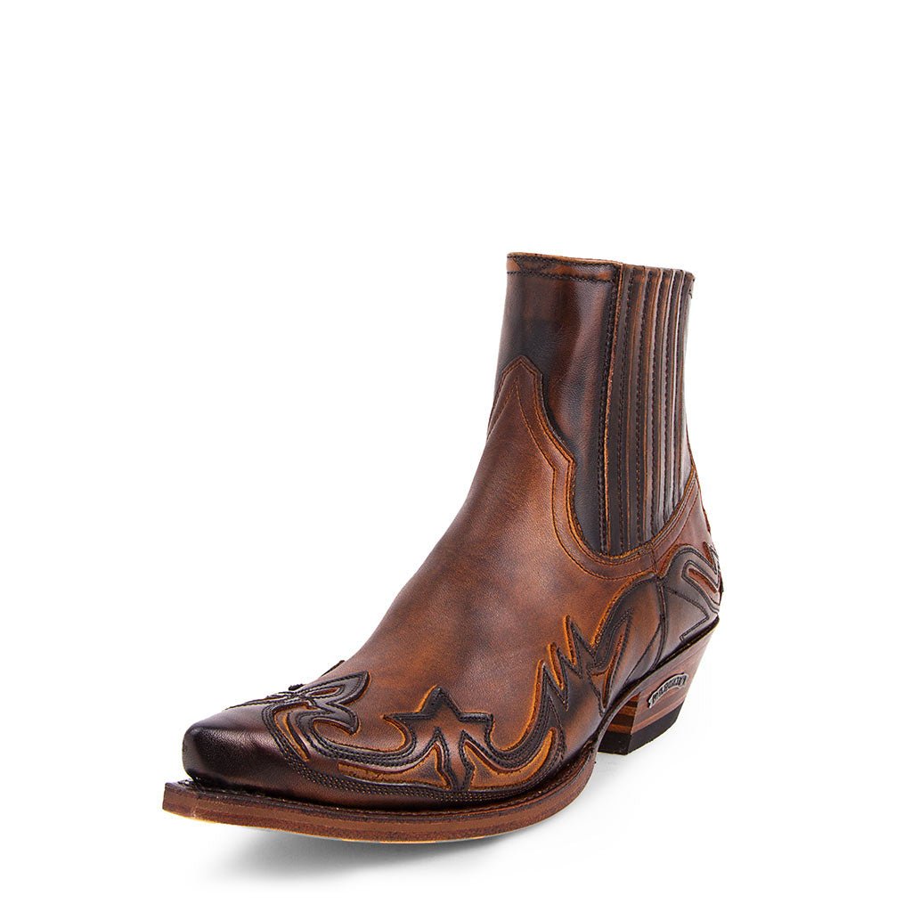 sendra-boots-4660-cuervo-chelsea-bootie-britnes-marron-evolution-tang image 2