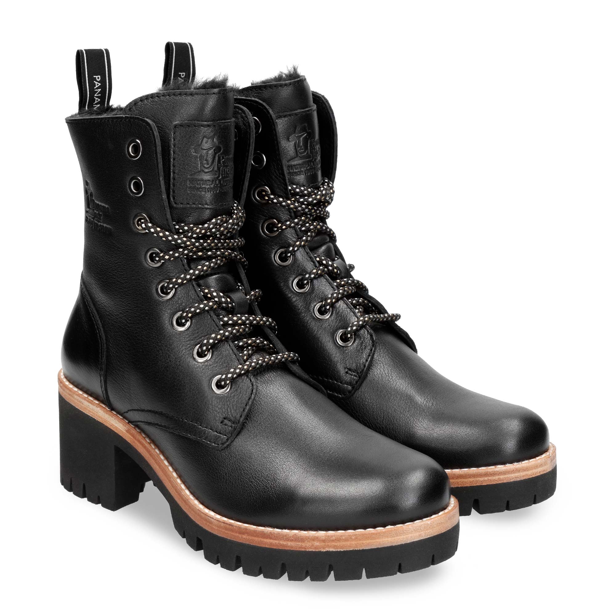 panama-jack-padma-b2-damenstiefel-mit-absatz-napa-schwarz image 3