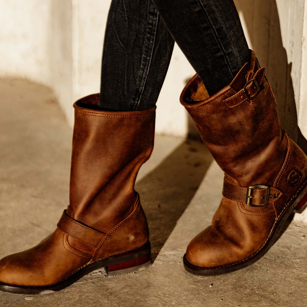 sendra-boots-2944-carol-sprinter-7004-biker-boots-braun image 3