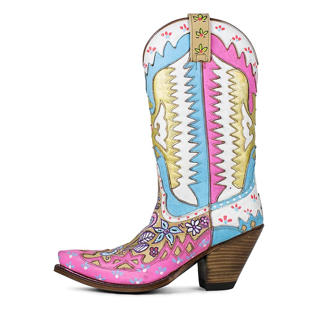 sendra-boots-wakamole-eagle-handbemalter-cowboy-boot image 1