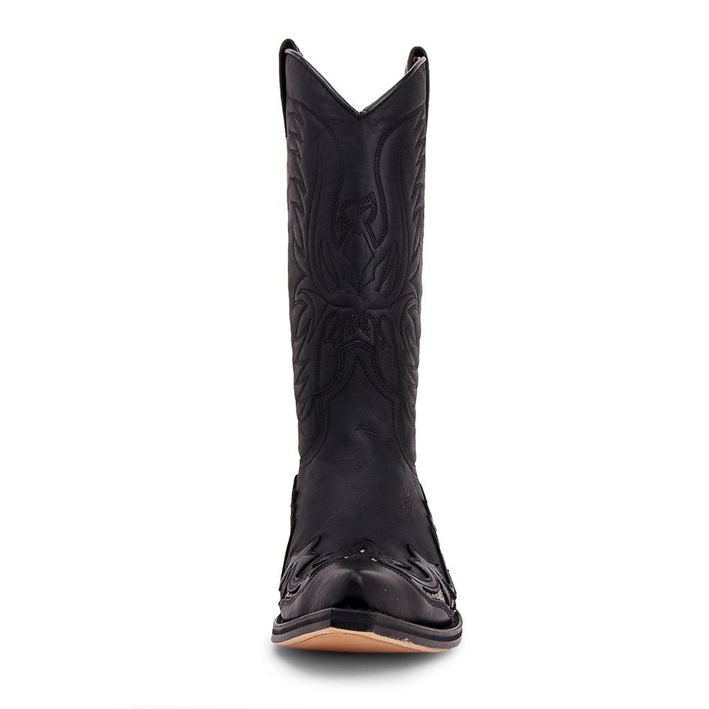 sendra-boots-3242-cuervo-pull-oil-negro-exotic-cowboystiefel image 3