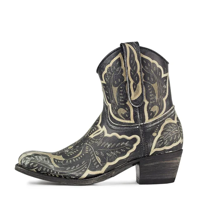 sendra-boots-13407-debora-raspado-negro-cowboyboots-mit-4-5-cm-absatz image 1