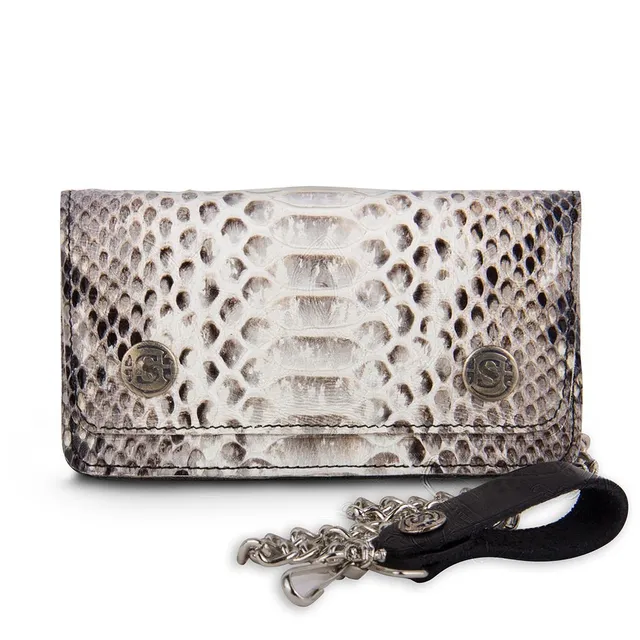 sendra-boots-cartera-piton-barriga-white-black-biker-geldb-rse-mit-kette image 1