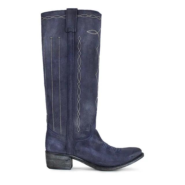 sendra-boots-r3214-9207-sara-blau-westernstiefel-gr-37 image 1