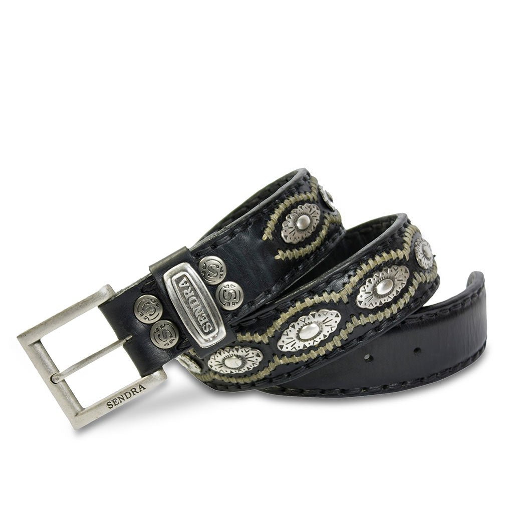 sendra-boots-7606-negro-lederg-rtel-4-cm-schwarz image 1