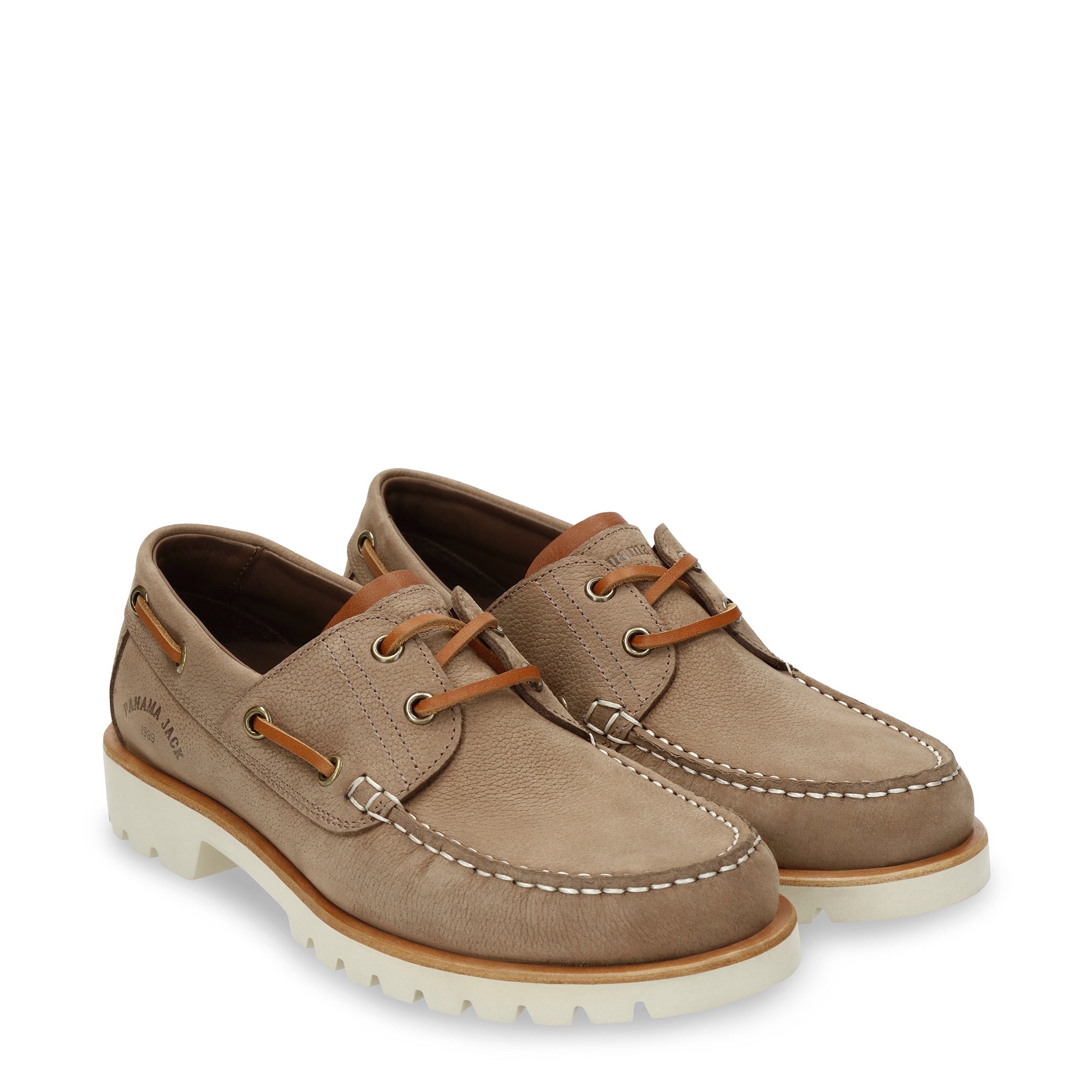 panama-jack-boat-b11-bootsschuh-nubuk-taupe-damen image 2