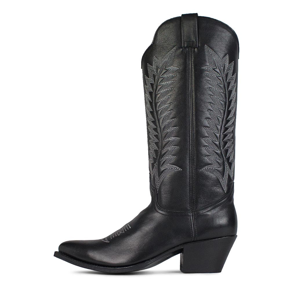 sendra-boots-16957-lia-salvaje-negro-damen-cowboy-stiefel image 1