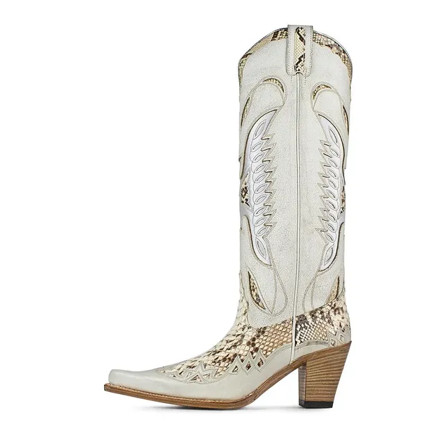 sendra-boots-s0136-6421-less-hielo-python-exotic-boots image 1