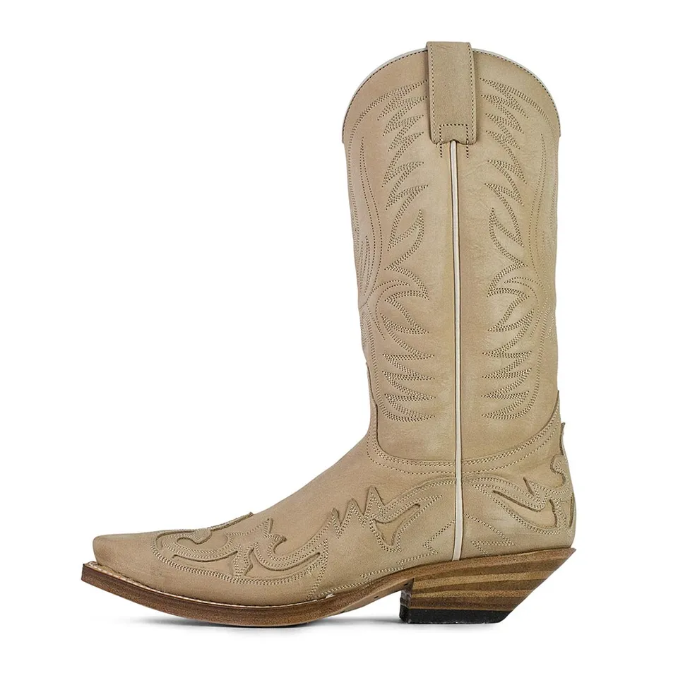 sendra-boots-3241-cuervo-cowboystiefel-beige image 1