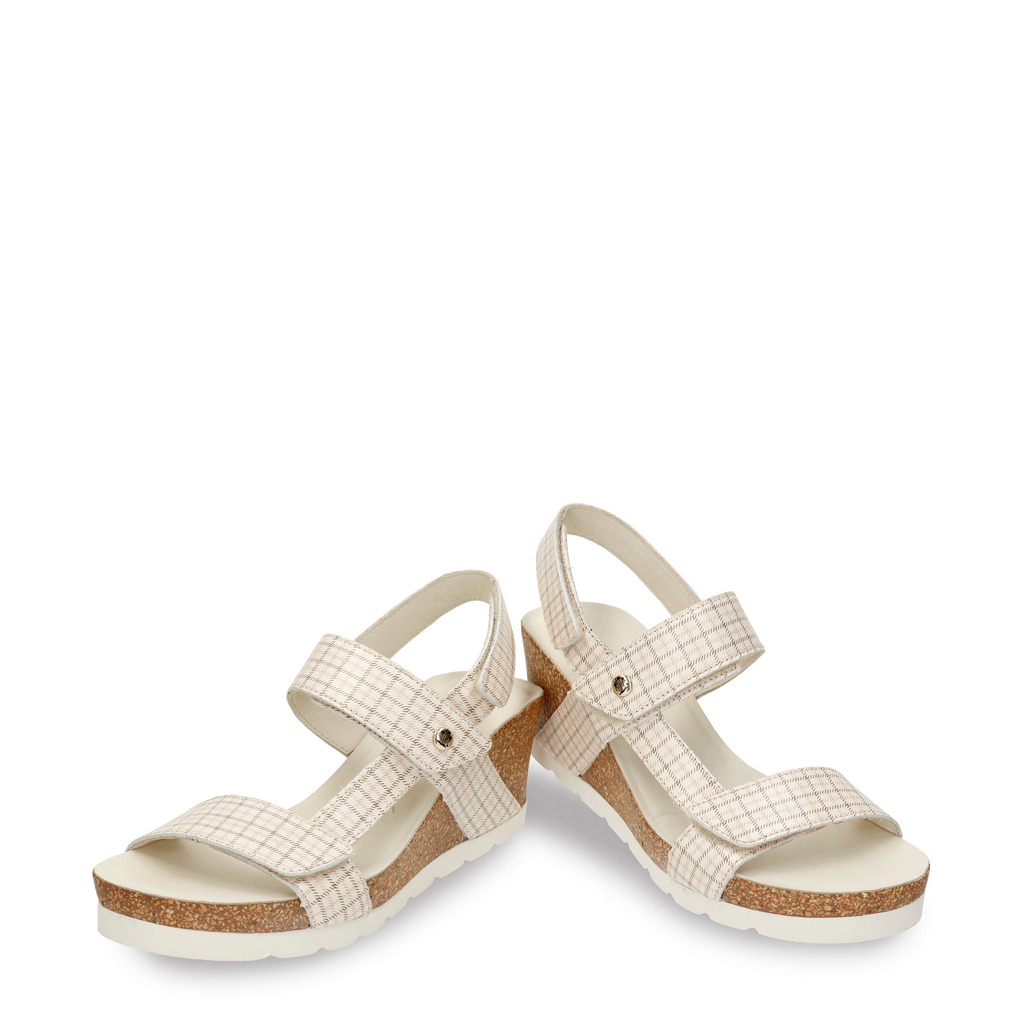 panama-jack-vilma-plaid-b1-keilsandalette-natural image 5