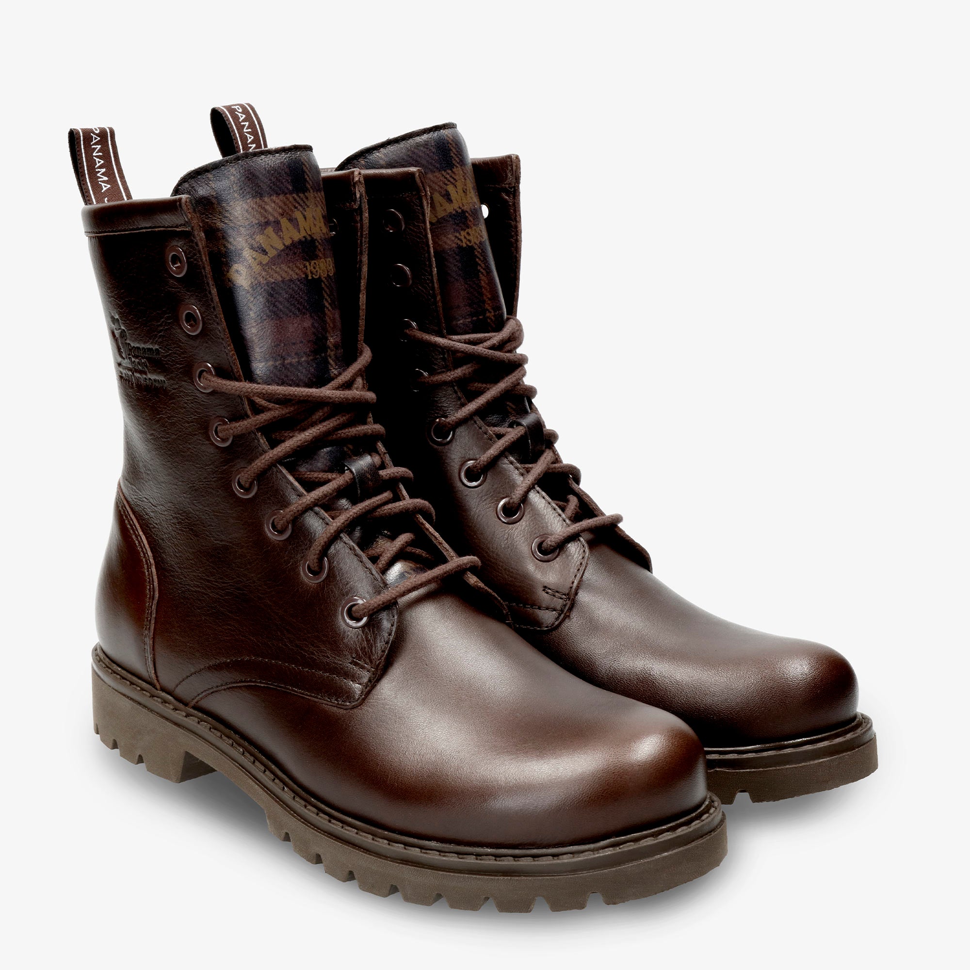 panama-jack-frisia-plaid-b1-damenstiefel-napa-braun image 3