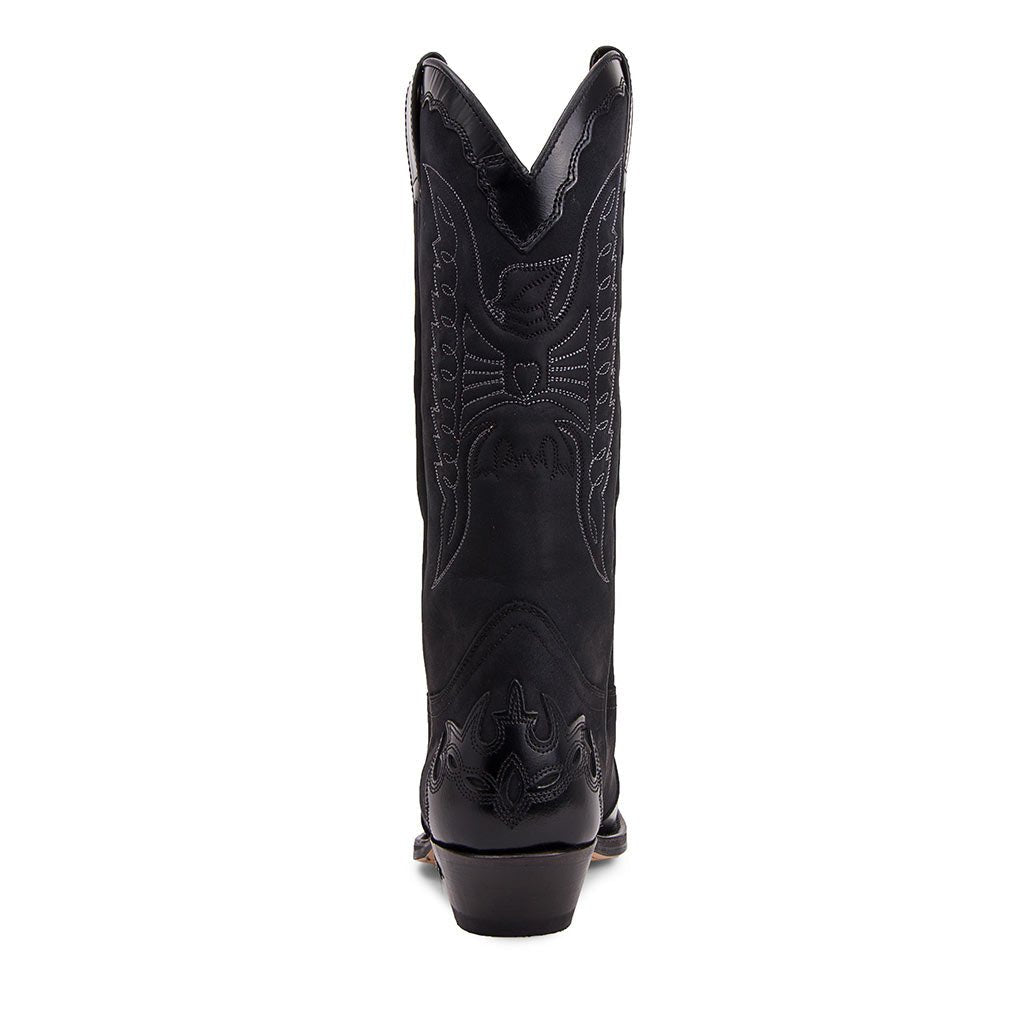 sendra-boots-2560-cuervo-flora-negro-westernstiefel-schwarz image 4