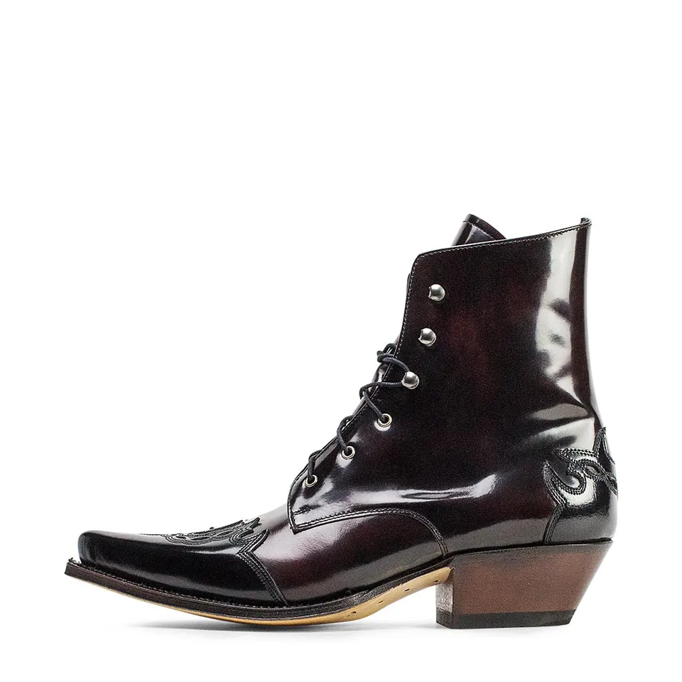 sendra-boots-11699-mezcal-s-florentic-negro-fuchsia-stiefel image 1