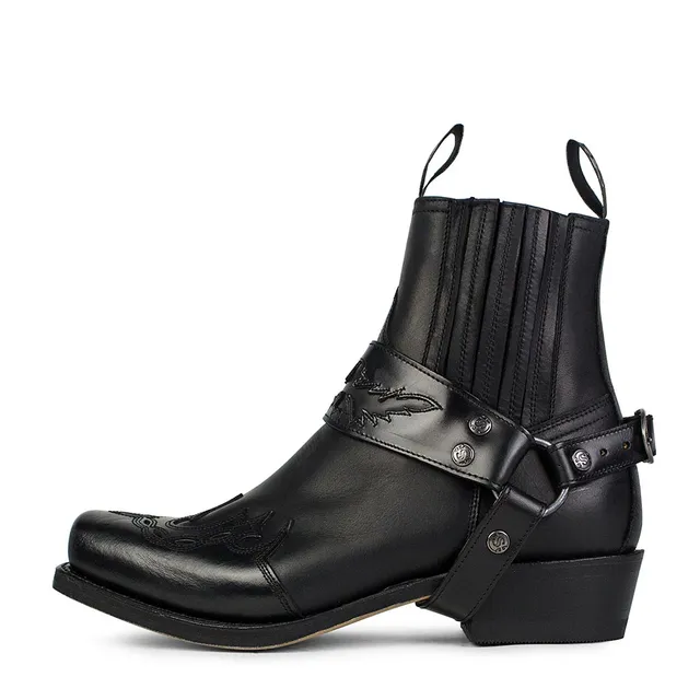 sendra-boots-7811-blues-sprinter-biker-stiefel-negro image 1
