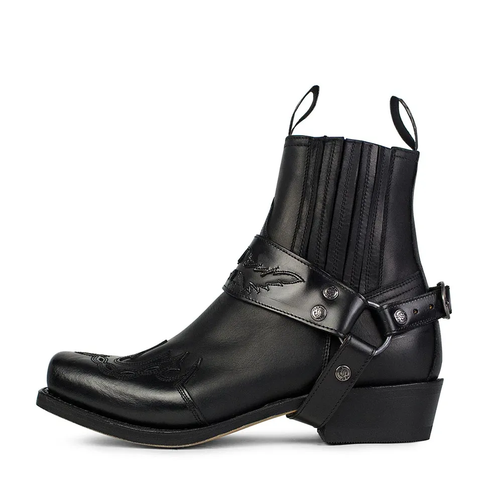 sendra-boots-7811-blues-sprinter-biker-stiefel-negro image 1