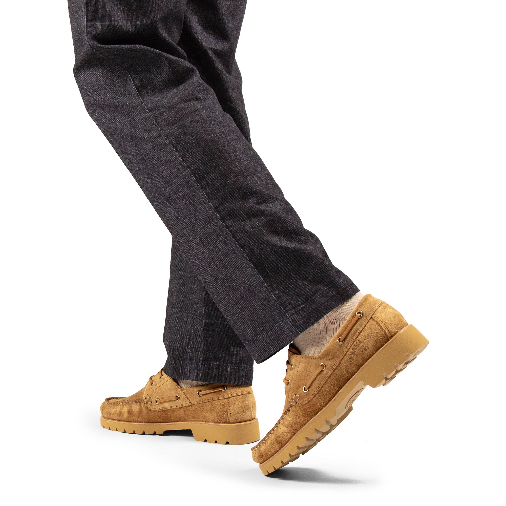 panama-jack-boat-c10-bootsschuh-velour-camel-herren image 2