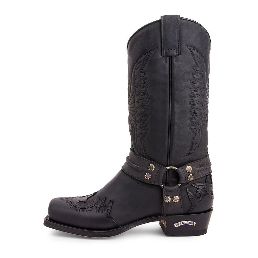 sendra-boots-4980-strong-sprinter-negro-biker-boots-schwarz-unisex image 1