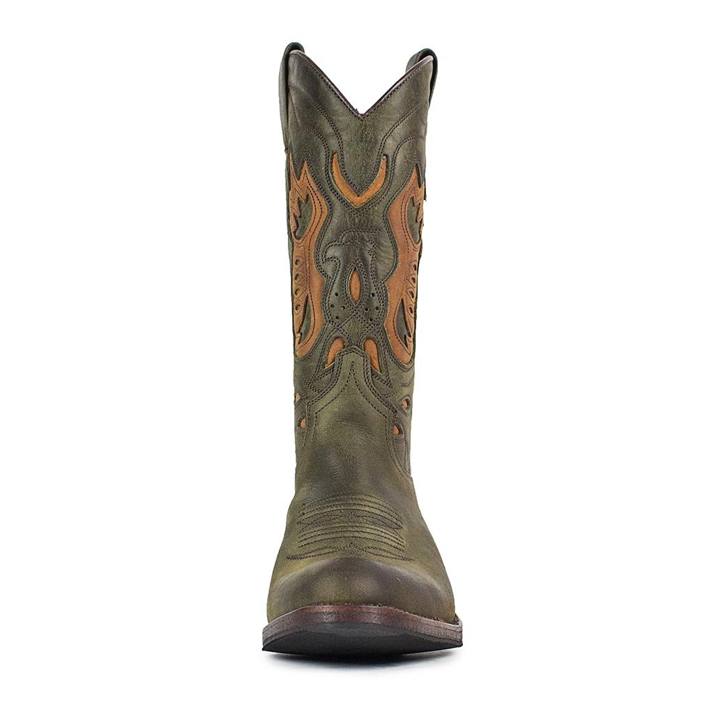 sendra-boots-10239-debora-military-lava-cowboy-stiefel image 3